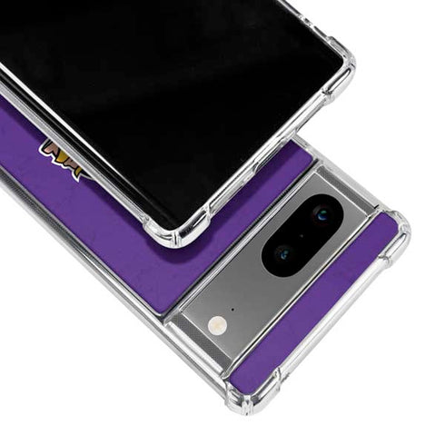 NFL Minnesota Vikings Distressed Google Pixel 7a Clear Case